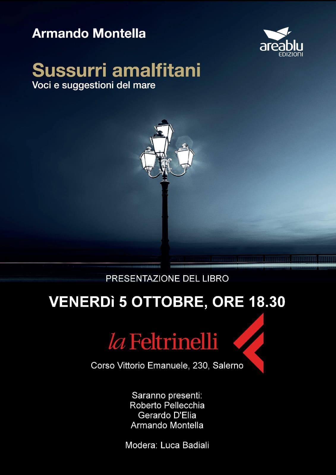 Presentazione del libro fotografico "Sussurri amalfitani" a la Feltrinelli